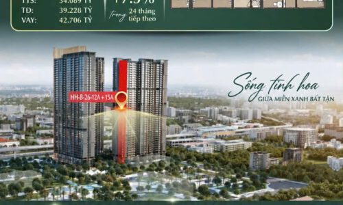 CẶP CĂN ĐẬP THÔNG 203,6M² – THE BLOOM